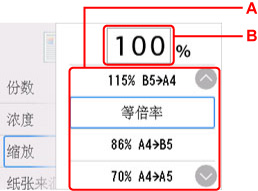 缩放倍率规格屏幕
